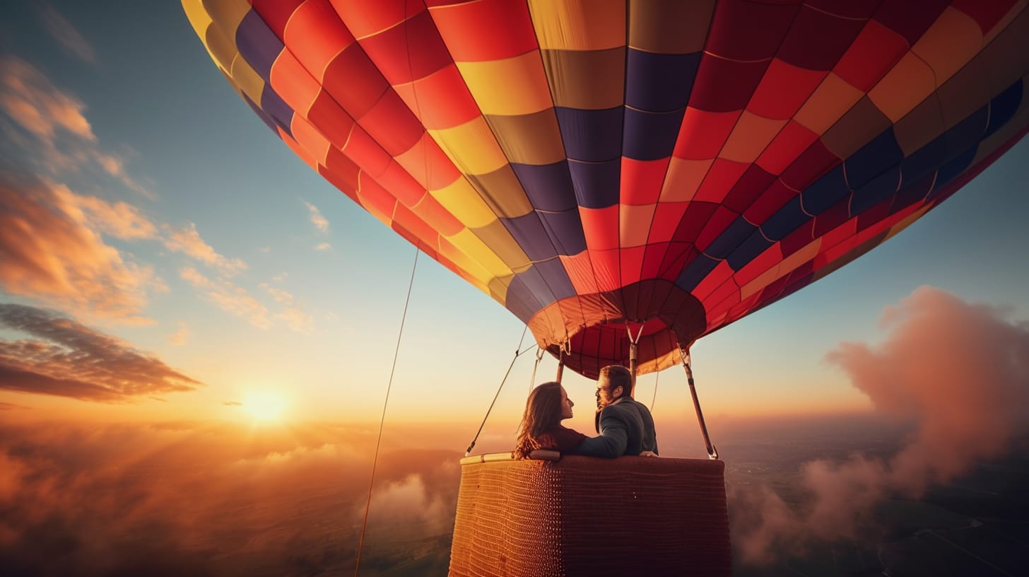 hot air balloon ride