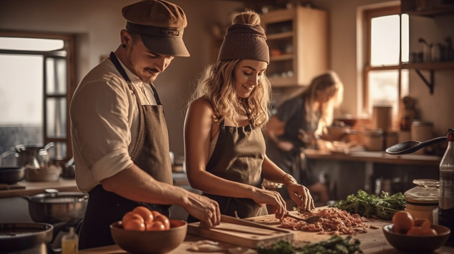 couples cooking gift