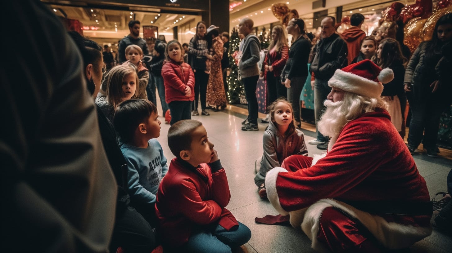 Santa at Mall